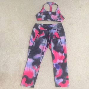 Matching Asics Sports Bra + Tights